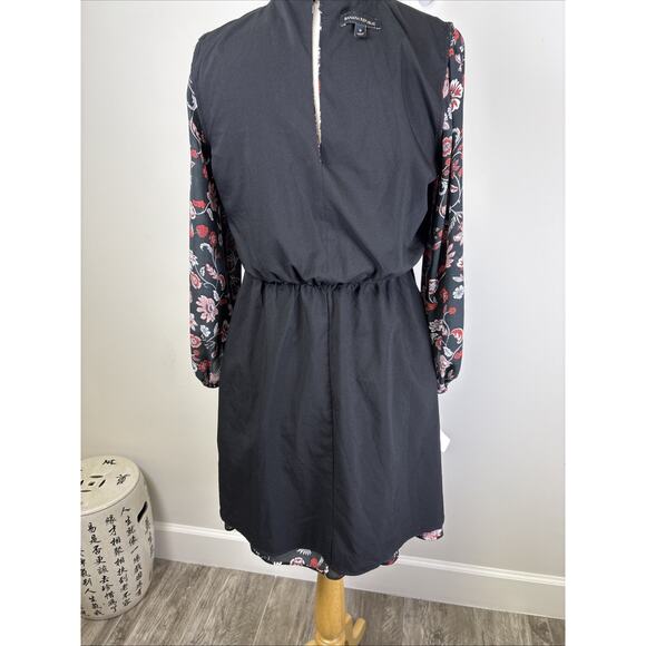 Banana Republic Botanic Floral Ruffle Neck Romanticore Keyhole Back Feminine 8 - Picture 10 of 15